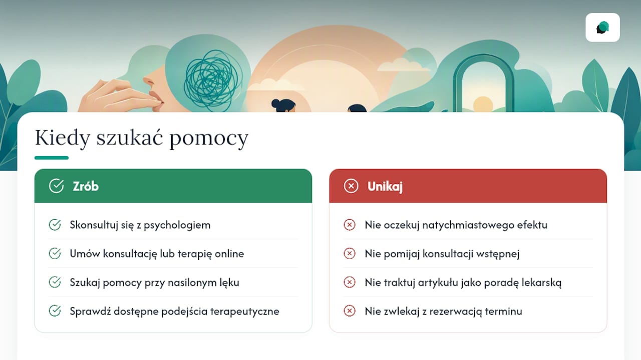 Kiedy Soulmedic może pomóc z onychofagią? — overview diagram