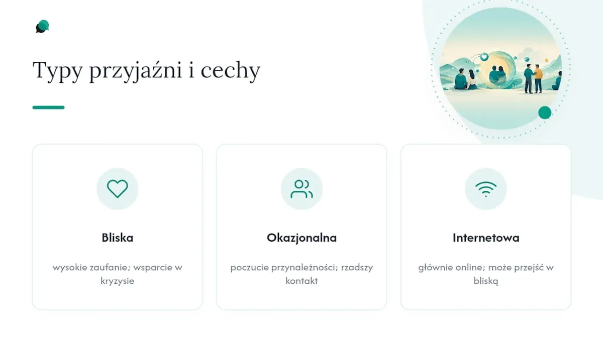 Trzy rodzaje przyjaźni i ich charakterystyka